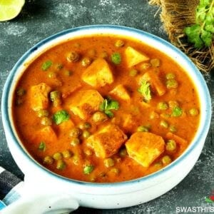 Matar Paneer Curry.