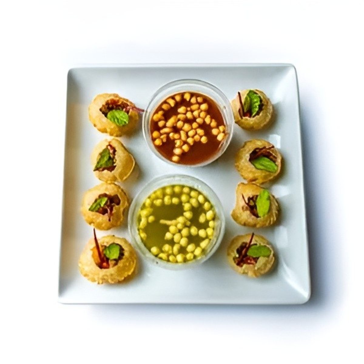 Golgappe-Pani Poori Chaat