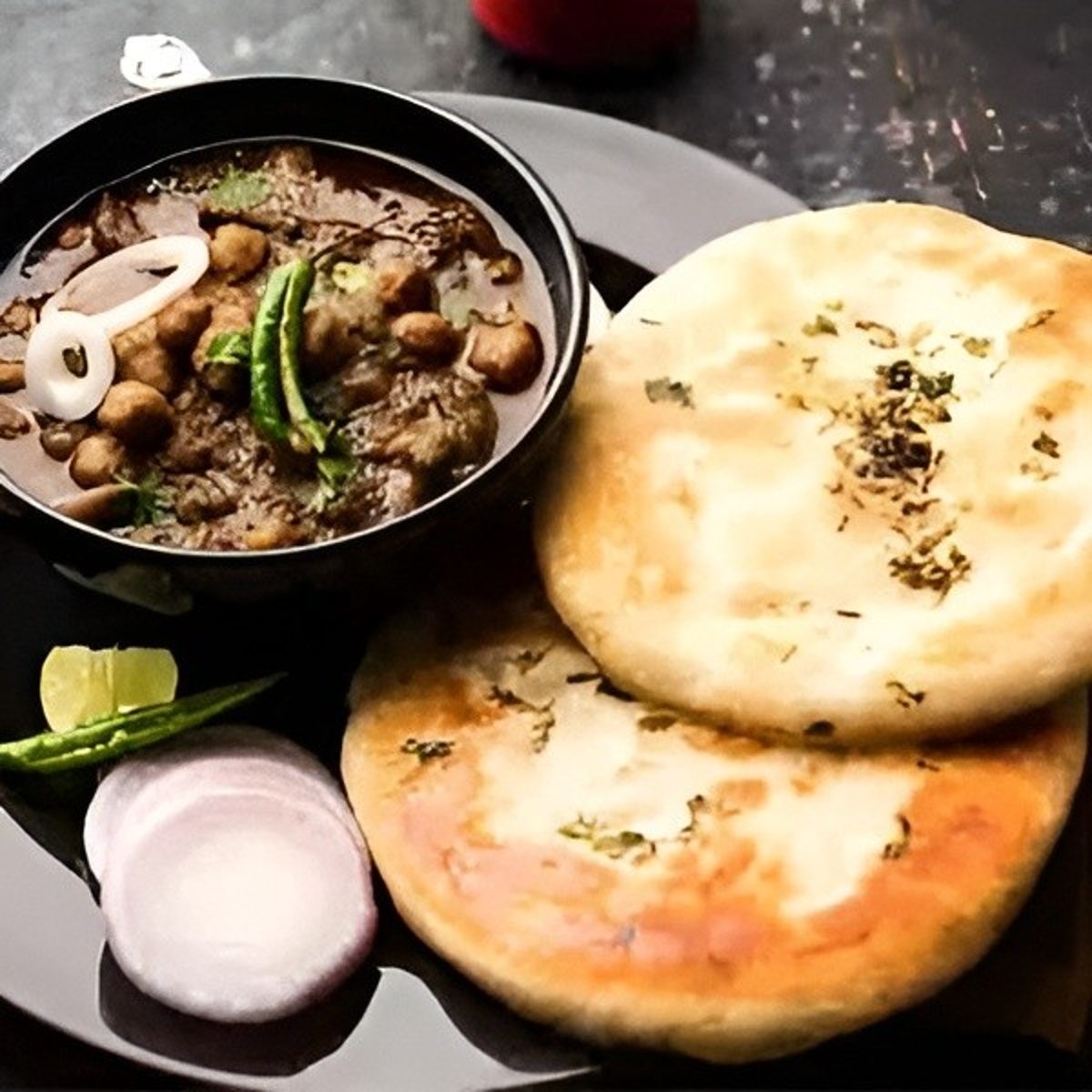 Amritsari Chole Kulcha