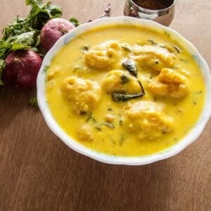 Pakora Kadai Curry.