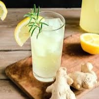 Ginger Lemon Soda.