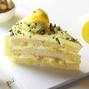 Eggless Rasmalai Pastry.