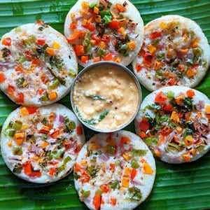 Veg. Uttapam.