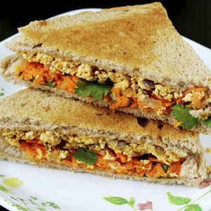 Panner Tikka Sandwich