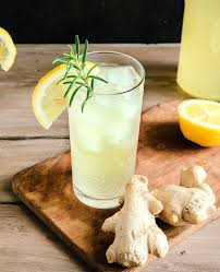 Ginger Lemon Soda